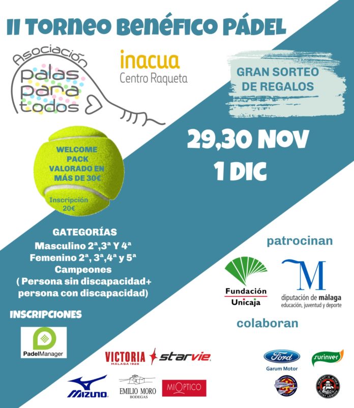 II TORNEO BENÉFICO PALAS PARA TODOS