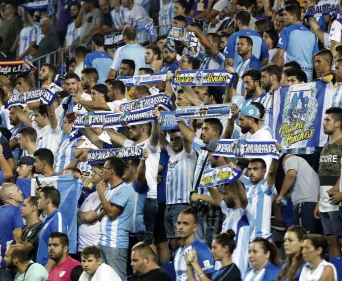 Más malaguistas en las gradas frente al Fuenlabrada