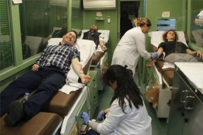 Donación de sangre