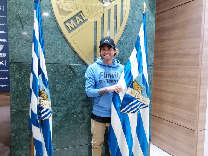 Aarón desea continuar en el Málaga CF