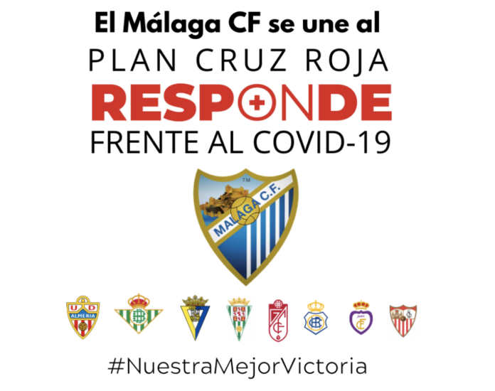 El Málaga CF se suma al proyecto de la Cruz Roja