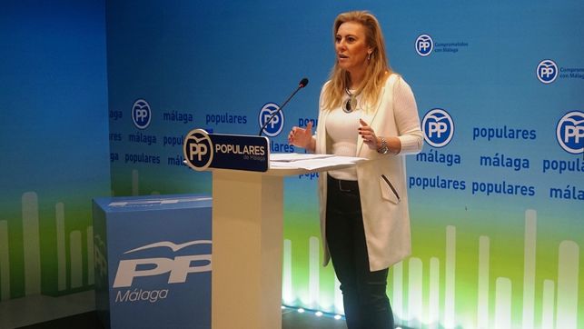 Carolina España del PP en Málaga