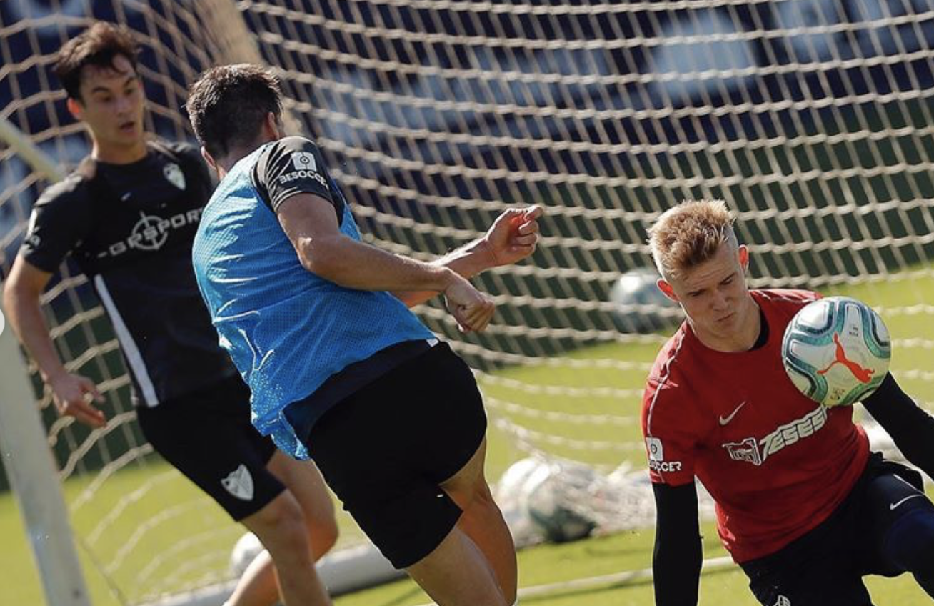 El equipo ensayó las finalizaciones