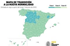 Málaga fase 2 mapa transición