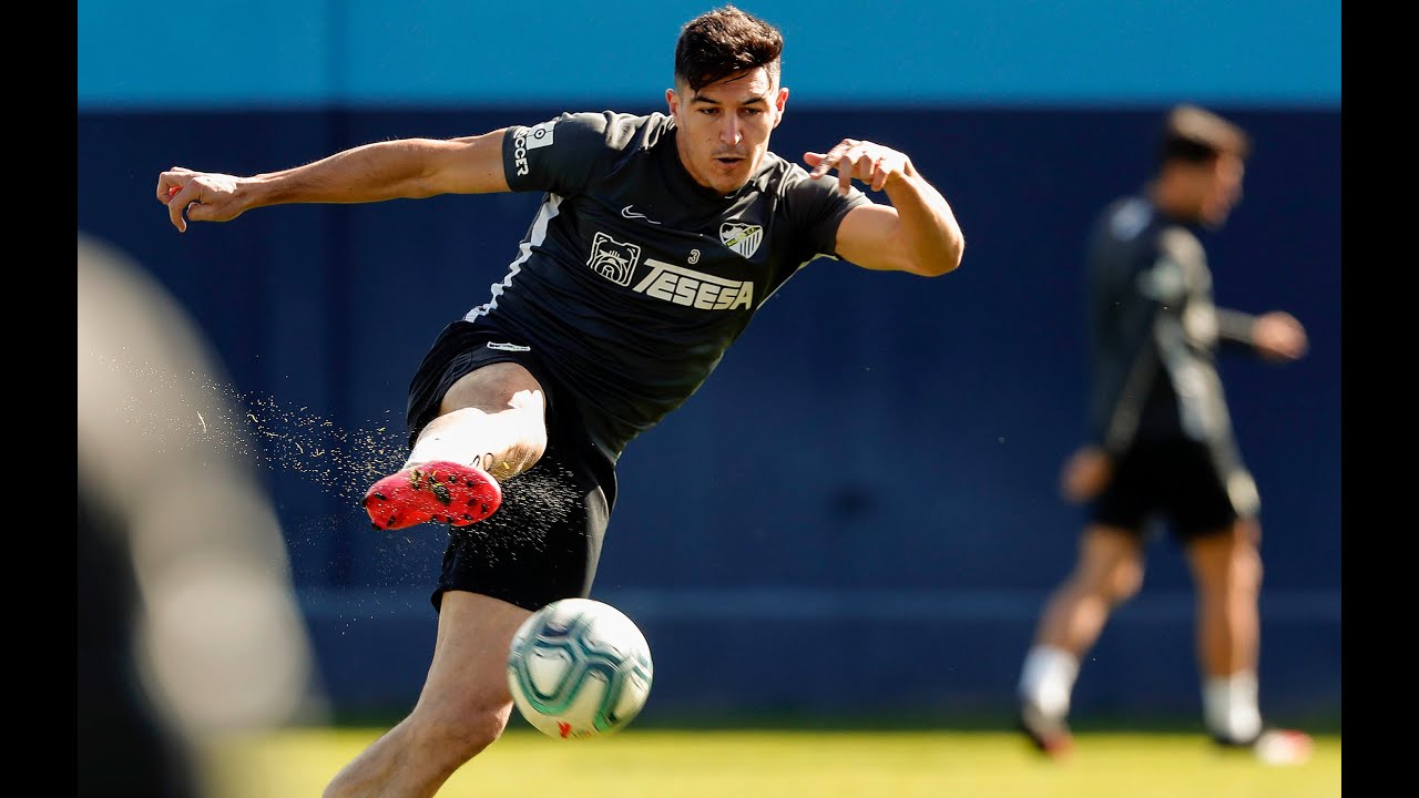 Diego González entrenando