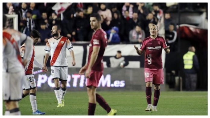 El partido se suspendió en enero