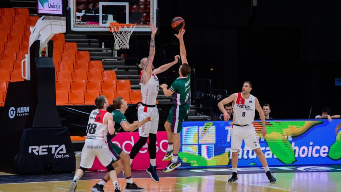 Unicaja se llevó el último partido del curso