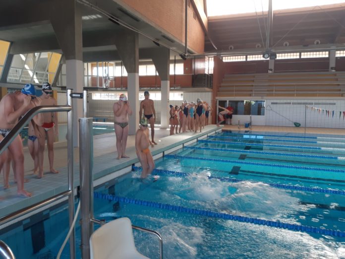 Waterpolo Mälaga entrenamiento