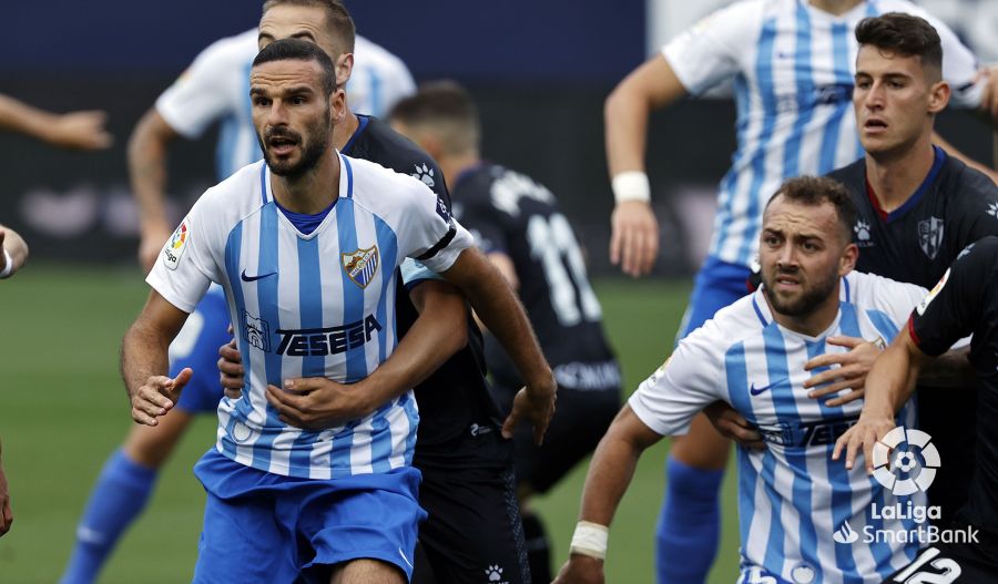 Málaga presenta recurso por expulsión de Lombán ante el Huesca