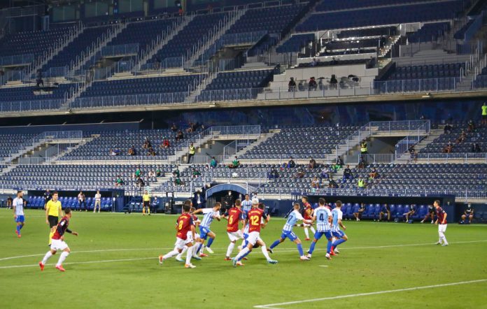 Cinco jornadas sin ganar cumplió el Málaga ante el Extremadura