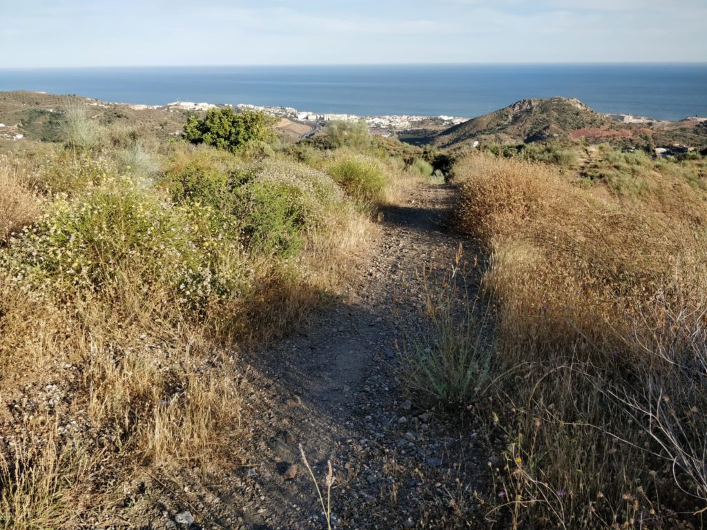 nuevo sendero Peñón Cuervo Olías Málaga