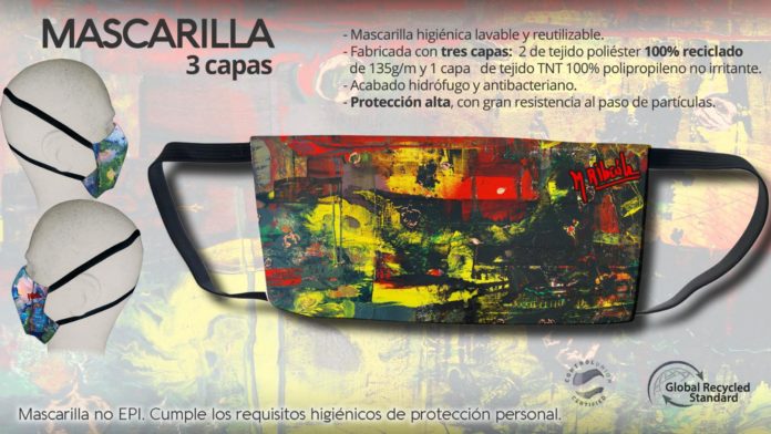 Mascarilla Manolo Rincón Art Collection