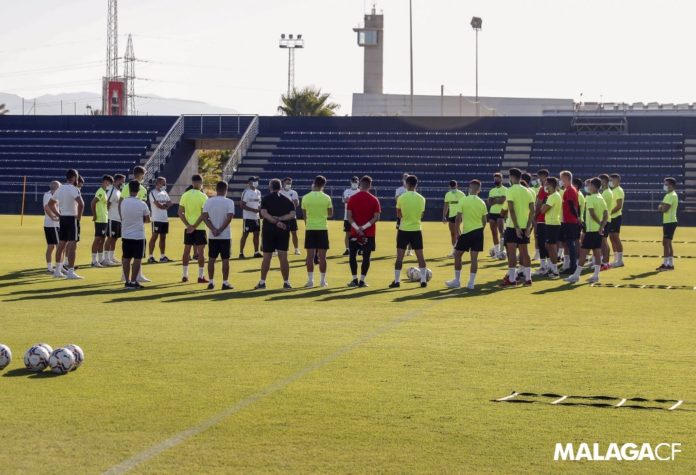 Entrenamiento Málaga CF