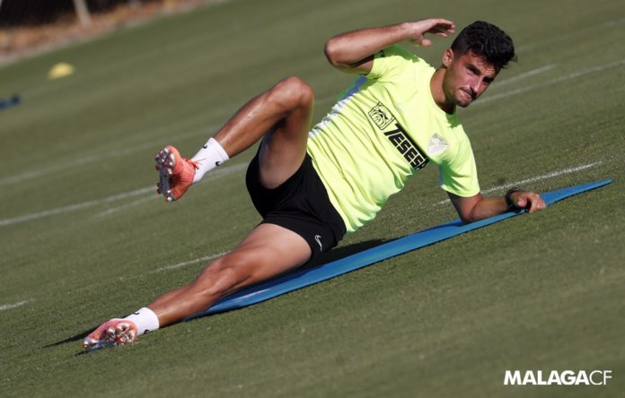 Juankar en una sesión de entrenamiento