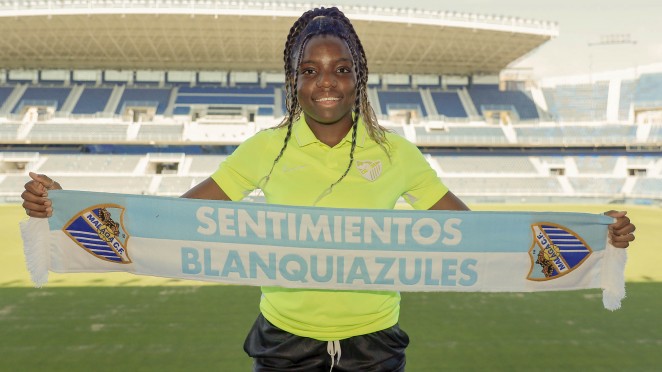Edna renueva por el Málaga Femenino