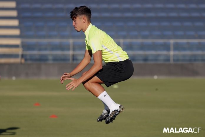 Larrubia debut Málaga