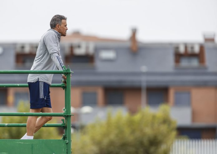 Luis Enrique, entrenador de la selección española