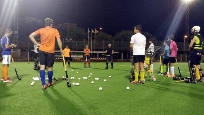 entrenamiento Hockey Benalmádena