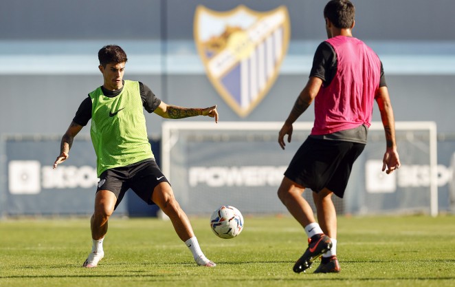 Entrenamiento en el Anexo para los malaguistas