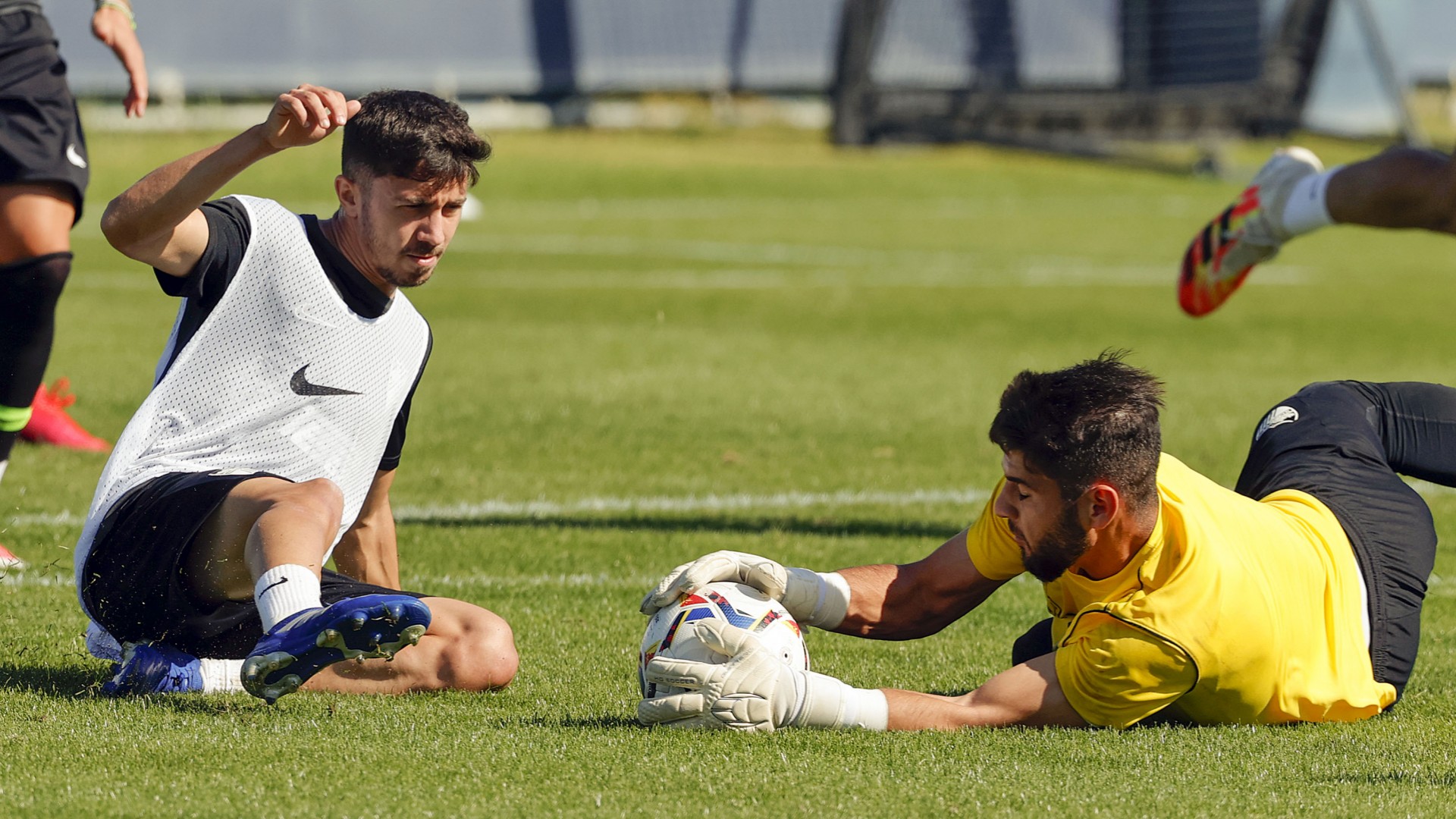 sesión entrenamiento Málaga