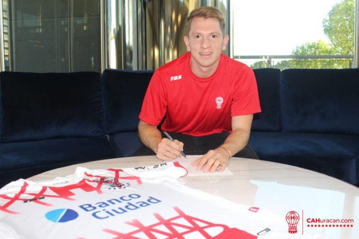 Rolón presentado fichaje Huracán