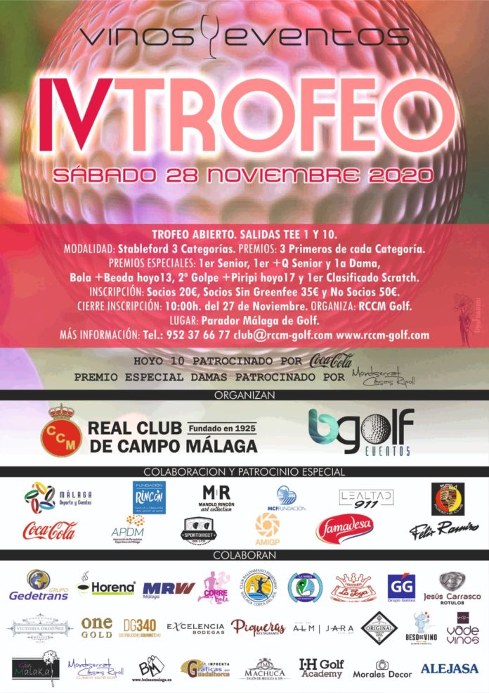 trofeo golf vinos y eventos Fundación Rincón
