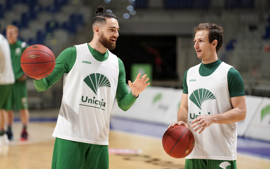 Frankie Ferrari entrenamiento Unicaja