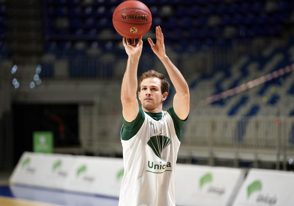 Frankie Ferrari entrenamiento Unicaja