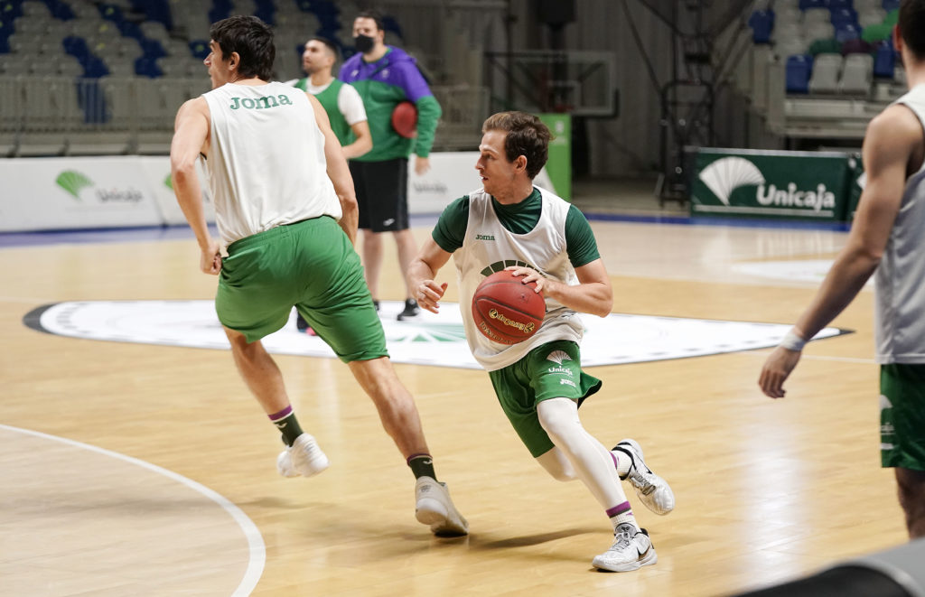 Frankie Ferrari entrenamiento Unicaja