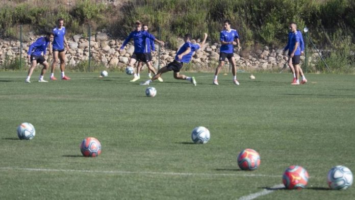 Ponferradina entrenamiento