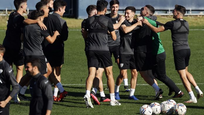 Entrenamiento Málaga CF