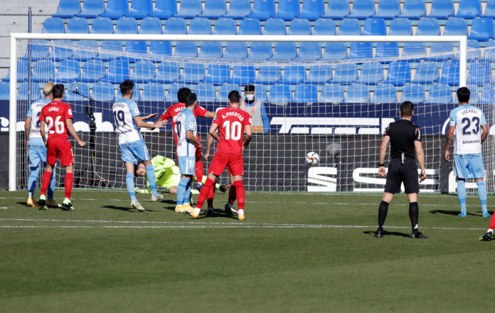 Gol de Fede Vico Málaga-Granada