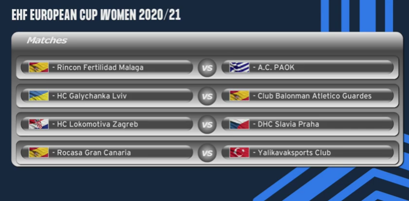 sorteo cuartos ehf rincón fertilidad paok