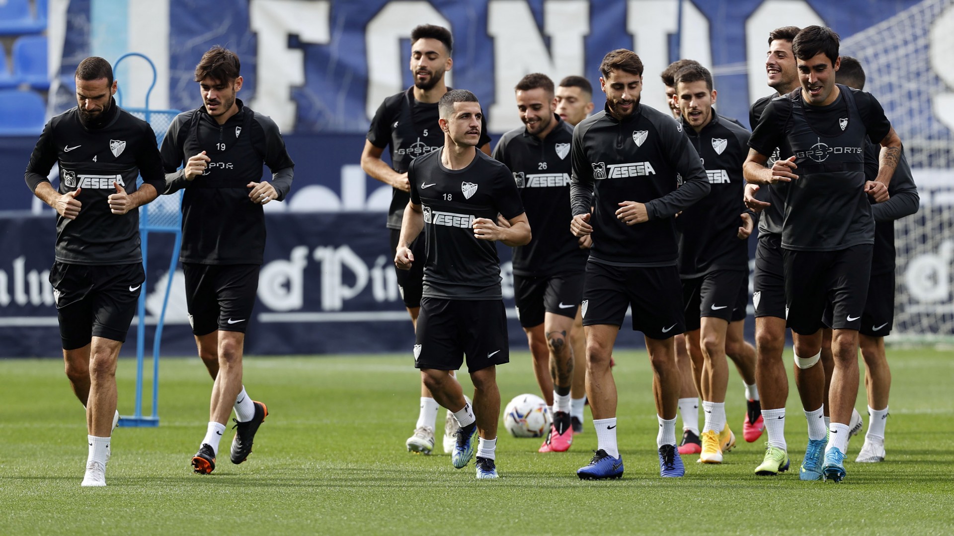 Entrenamiento Málaga CF