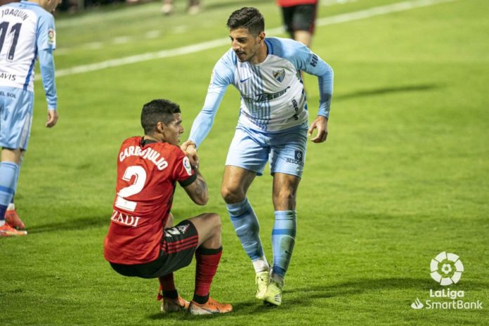 El Málaga perdonó al Mirandés