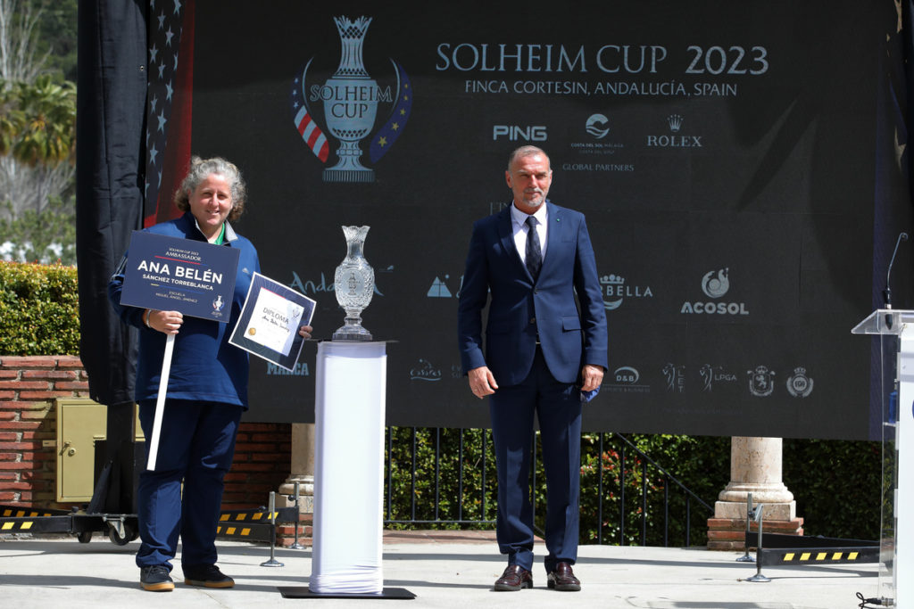 Ana Belén Sánchez embajadora Solheim Cup