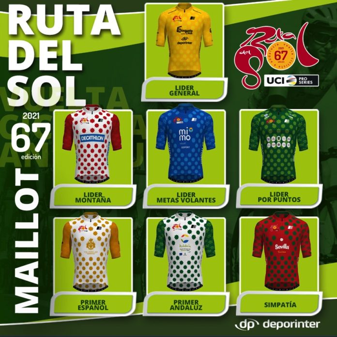 maillots Vuelta Ciclista Andalucía