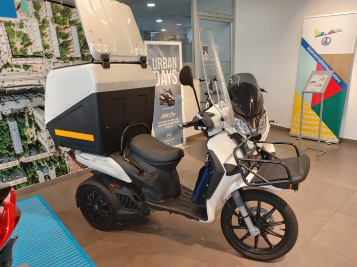 MYMOOVER es la última creación de Piaggio para el reparto a domicilio y está en VESPAMÁLAGA