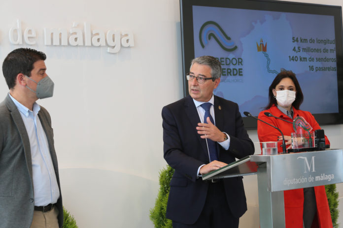 La Diputación aprueba la primera actuación del Corredor Verde del Guadalhorce