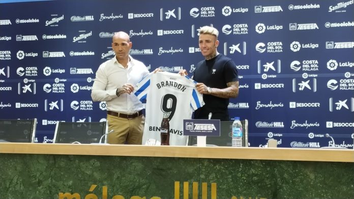 Brandon Thomas, presentado como nuevo jugador del Málaga CF