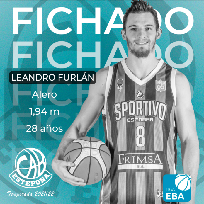 El italoargentino Leandro Furlán, segunda incorporación del CAB Estepona de Liga EBA