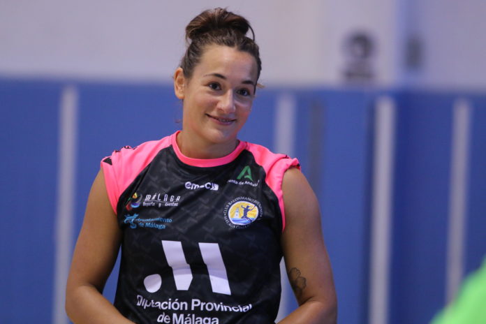 Rocío Campigli, jugadora del Balonmano Costa del Sol