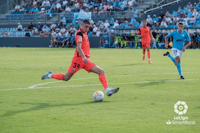 Roberto Fernández, jugador Málaga CF