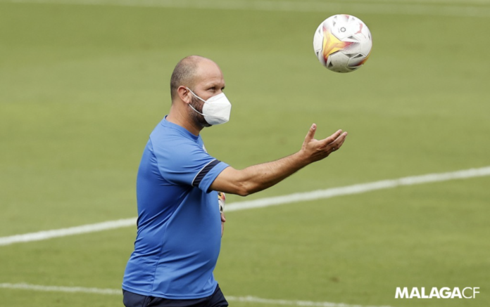 José Alberto en un entrenamiento en el Anexo esta temporada | MCF