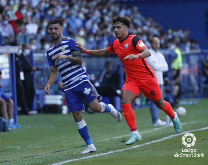 Kevin, jugador del Málaga CF