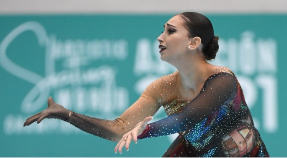 La fuengiroleña Natalia Baldizzone campeona del mundo en patinaje artístico