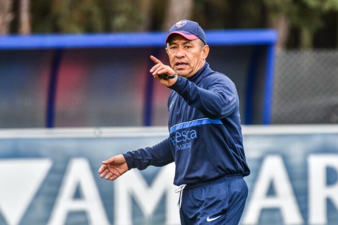 Nacho Ambriz, entrenador de la SD Huesca