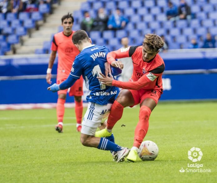 Kevin frente al Oviedo