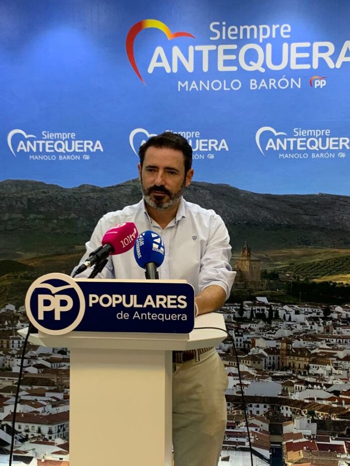 El coordinador general del PP de Málaga, José Ramón Carmona