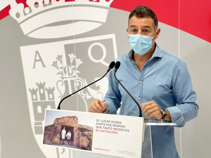 En la imagen, el teniente de alcalde de Antequera, Juan Rosas